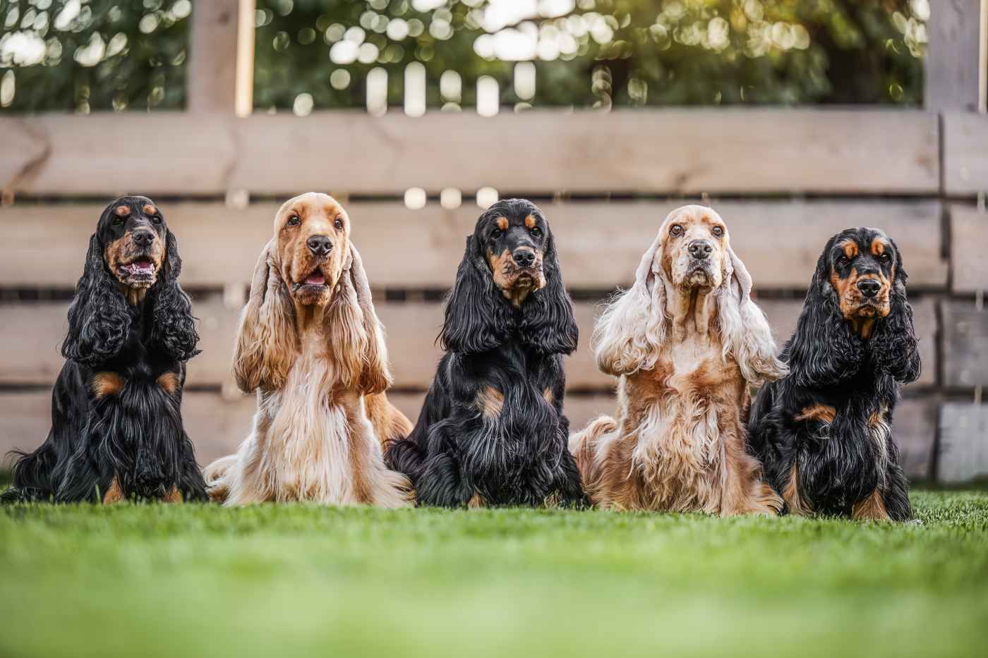 Cocker Spaniel americanos