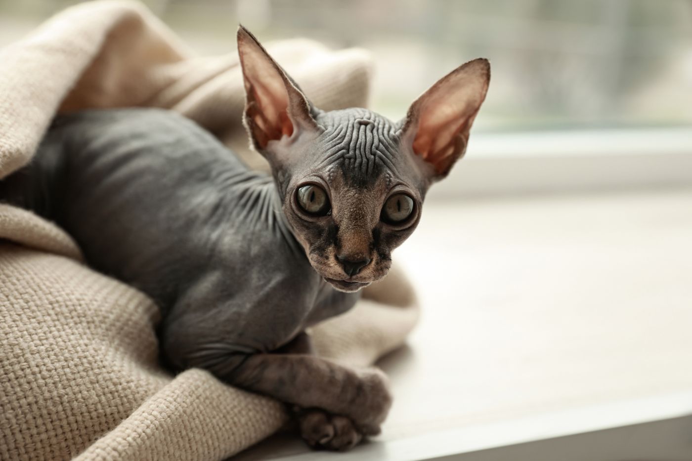 Gato Esfinge o Sphynx: todo sobre los gatos sin pelo
