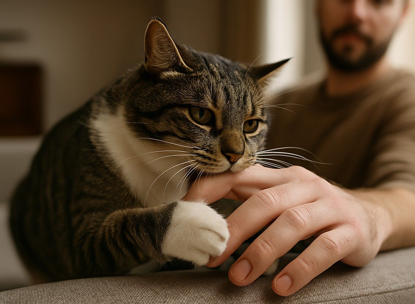 ¿Por qué tu gato te muerde cuando juega? Descubre cómo evitarlo